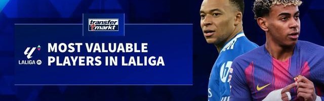 世界杯官方平台-德转更新西甲身价前10：亚马尔、姆巴佩2亿第1，7人身价过亿