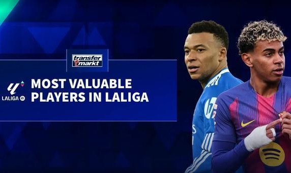 世界杯官方平台-德转更新西甲身价前10：亚马尔、姆巴佩2亿第1，7人身价过亿